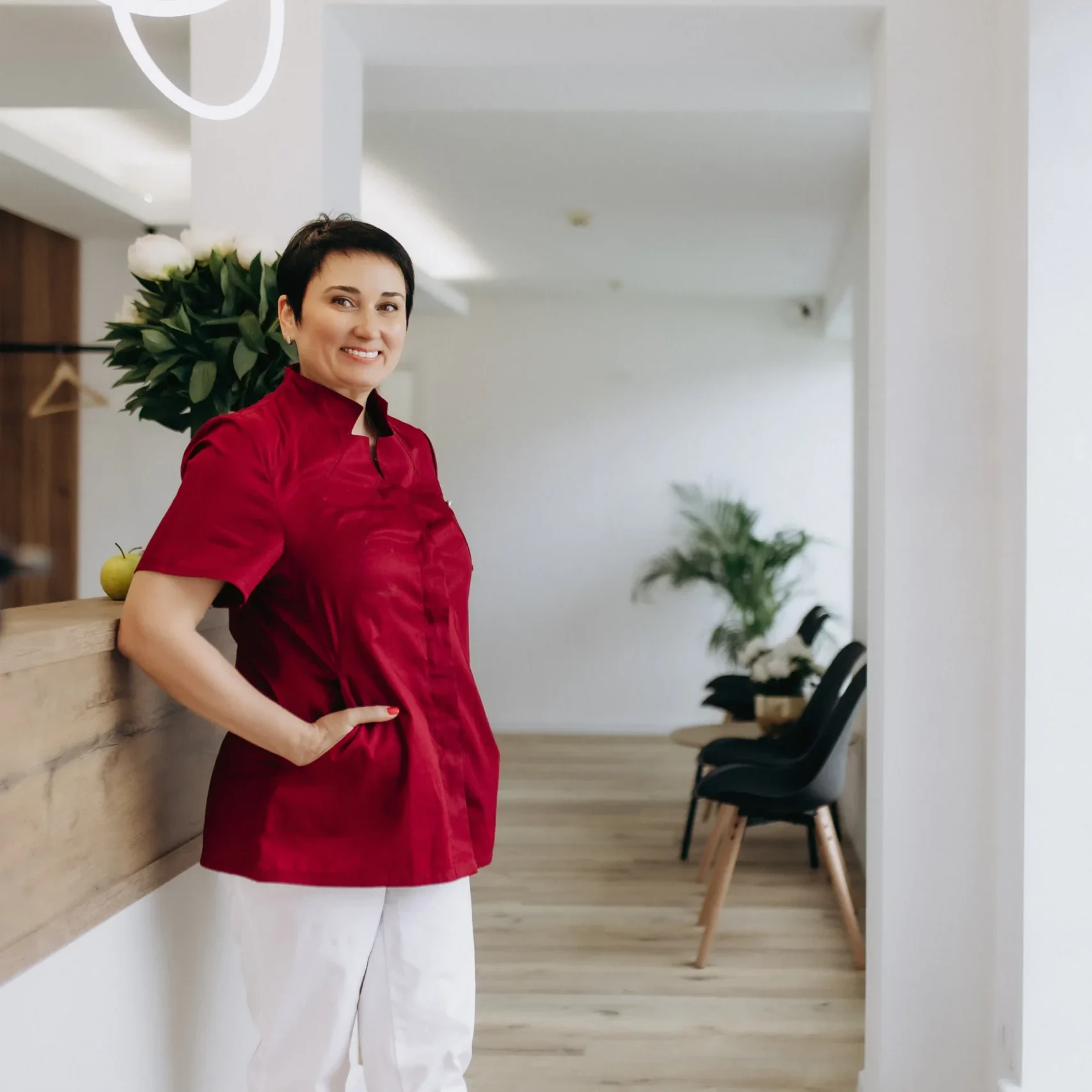 Dr. Maryna Shvets — gydytoja odontologė ir klinikos vadovė Klaipėdoje